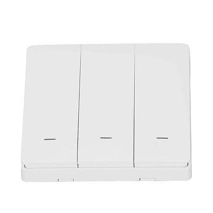 YWBL-WH Scene Switch Push Button Smart Power Switch, Wireless Control for Tuya Devices, Ideal for Home Automation and Convenience in Everyday Use