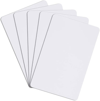 50pcs Changeable UID Smart Card, Rewritable 13.56MHz RFID IC Blank Card | RFID 13.56MHz Card Readable Rewritable UID Changeable PVC Material for 1K IC Card Clone Block 0 Sector 0 Blank Card