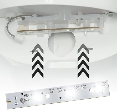 WISINY WR55X26671 Freezer LED Light Board for GE Refrigerator 5PCS
