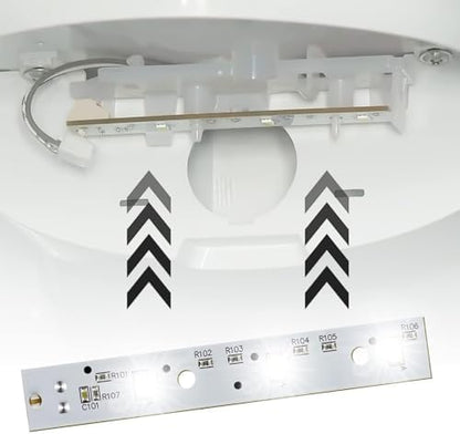 WISINY WR55X26671 Freezer LED Light Board for GE Refrigerator 5PCS
