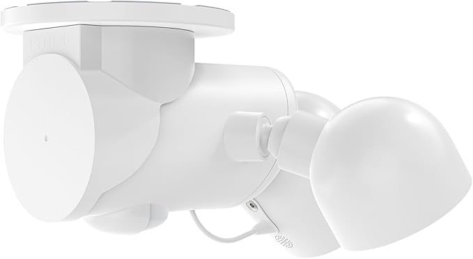XLTTYWL Nest Flood Light Camera Outdoor Eave Mount Bracket Stability ABS Protective Case Eve Out Door Cam Protection for Google Nest Cam with Floodlight Outdoor Camera