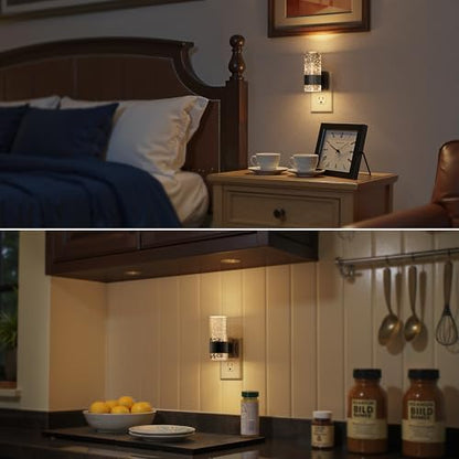 Briignite Night Light, Dimmable Night Lights Plug into Wall