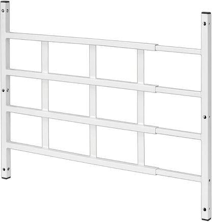 Segal S 4764 Fixed Window Guard – Adjustable Child Safety Window Guard Prevents Accidental Falls, Tamper Resistant Screws Included, Non-Egress, White, 23-1/2 to 38 In. W x 21-1/4 In. H (Single Pack)