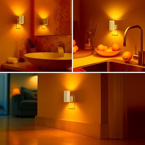 Briignite Night Lights Plug into Wall, Modern LED Night Light Plug in