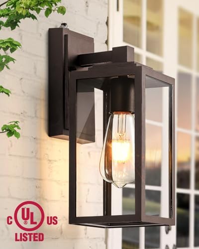 VIANIS Bronze Dusk to Dawn Outdoor Lights Wall Mount, Waterproof, Anti-Rust