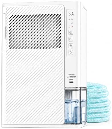 AEOCKY 2000 Sq.Ft Rotary Desiccant Dehumidifier, Humidistat, Never Frost