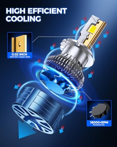 Marsauto D2S HID Bulbs, 800% Brightness, 6500K White for 85122 66240 66040 66240CBI Bulb, Plug and Play, Pack of 2