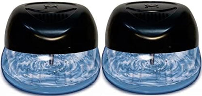 Bluonics Fresh Aire 2-Pack Water Air Washer, Water-Based Air Revitalizer & Room Freshener with 7-Color LED Night Light and Relaxing White Noise for Home, Bedroom, Office