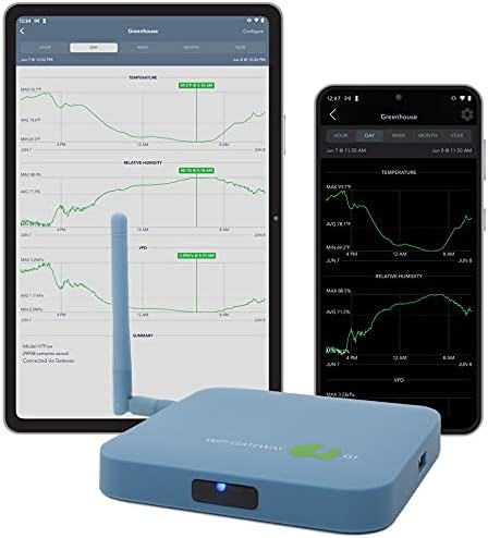 SensorPush G1 WiFi Gateway for Temperature & Humidity Sensors | No monthly fee, unlimited history, remote app access, Ethernet jack, multi-device sync, developed/supported/hosted in USA