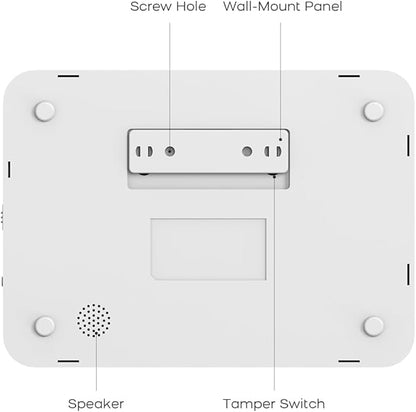 YBJ Alarm System for Home Security,DIY Wireless Home Alarm System with Door and Motion Sensors,Smart Keypad,No Subscription Fee (5-Piece Kit)