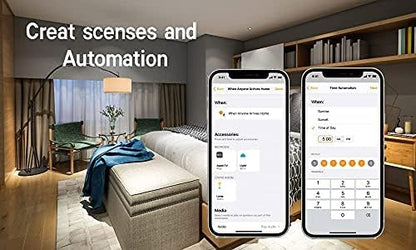 Tuya Bluetooth Smart LED Light Bulbs GU10 RGBCW, Music Sync Color Changing,with App Control for Living Room, Party,2PACK.
