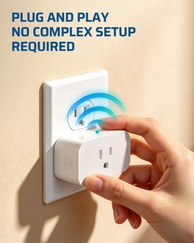 DEWENWILS Remote Control Outlet, 1 Magnetic Remote and 3 Outlets
