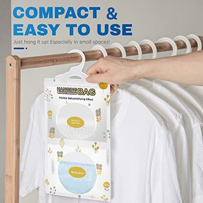 Vacplus Moisture Absorber, 5Pack Hanging, Strong Absorption, Unscented
