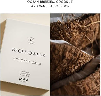 Pura Car Scent Refill, Coconut Calm