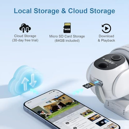 HOSAFE.COM Security Cameras Wireless Outdoor, 2K HD Color Night Vision