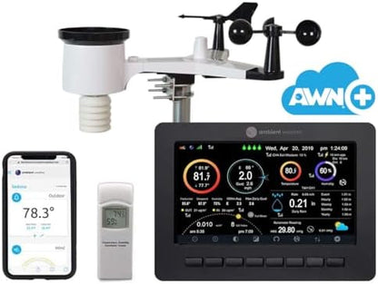 Ambient Weather WS-2000 Smart Weather Station with AWN+ Included