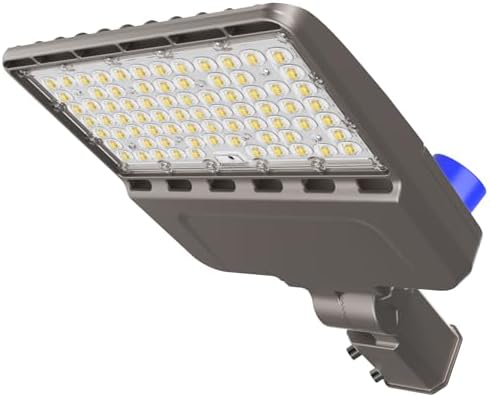LED Parking Lot Light 200W 28000LM 5000K, Commercial Outdoor Area Lighting