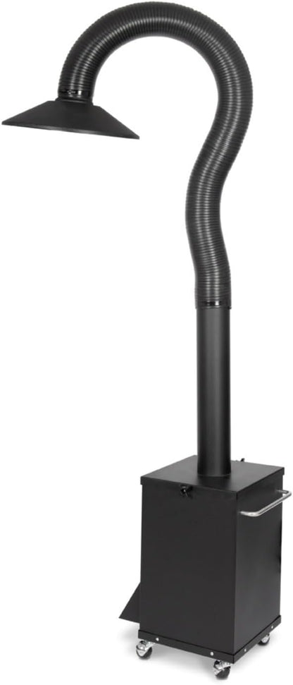Extract-All Salon Pure Air Fume Extraction System - Chemical Smell & Smoke Air Purifier with 3 Stage Filter for Salon and Workshops (SPA-H, Black)