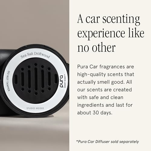 Pura Car Scent Refill, Sea Salt Driftwood