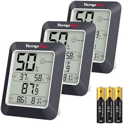 TempPro TempAir Digital Hygrometer Indoor Thermometer Humidity Monitor