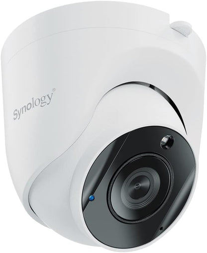 IP Camera Synology TC500 (Dome IP Camera 2880 x 1620/ PoE/ IP67 Compatible/Night Vision Performance: 30 m/SynologyNAS Only)