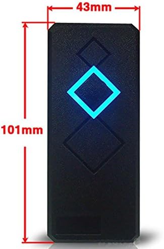 TCP/IP 4 Door Entry Access Control Panel Kit Electric Strike Fail Secure NO Mode Lock Enroll RFID USB Reader 110-240V Power Supply Box RFID Reader Phone APP remotely Open Door