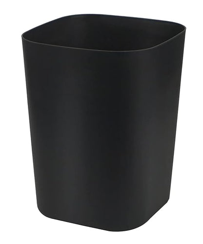 Besli 2 Gallon Small Trash Can Garbage Can Wastebasket for Bathroom Bedroom Kitchen Office (Black, 1 Pack)