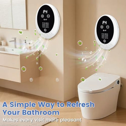 Limpin Air Purifier,Cat Litter Deodorizer&Pet Odor Control Air Cleaner for Pet Room, Mini Air Freshener for Cat Litter Box,Bathroom, Bedroom, Kitchen, Closet & Small Spaces(1)