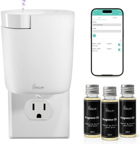 Waterless Plug in Diffuser,Essential Oil Plug in Wall Diffuser