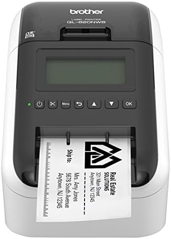 Brother QL-820NWB Professional,Ultra Flexible Monochrome Label Printer with Multiple Connectivity Options,(Pack of 3)