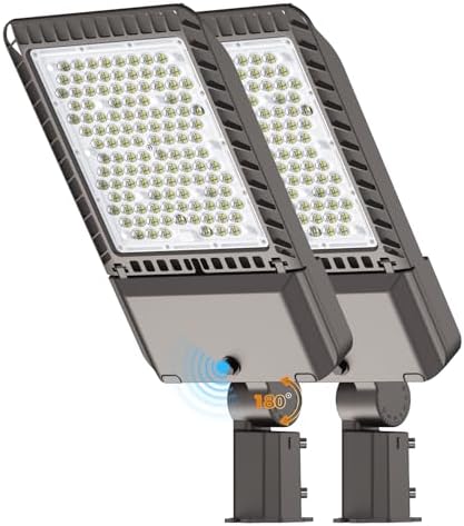 AIKVSXER 480W LED Parking Lot Light 120000LM Outdoor Street Lights 9 Pack
