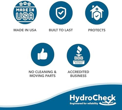 Automatic Water Shut Off System - Smart Leak Detection Device - Commercial Moisture Sensor Alarm - High Amp Load for Buildings & Office Space (Wiring Sold Separately)