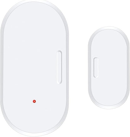 Haozee Door and Window Sensor, Requires Zigbee Hub, Zigbee Connection, Wireless Detector for Alarm Systems and Smart Homes, Compatible with Home Assistant,SmartThings