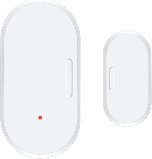 Haozee Door and Window Sensor, Requires Zigbee Hub, Zigbee Connection, Wireless Detector for Alarm Systems and Smart Homes, Compatible with Home Assistant,SmartThings