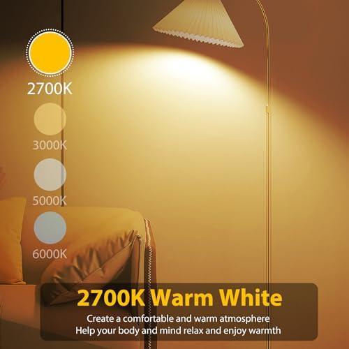 dalattin 12 Pack A19 LED Bulbs,9W Equivalent 60 Watts,E26 Base,Soft White 2700K, 800 LM, Non-Dimmable, Efficient Energy Saving Lights for Living Room,Office,80+ CRI,120V, UL Listed