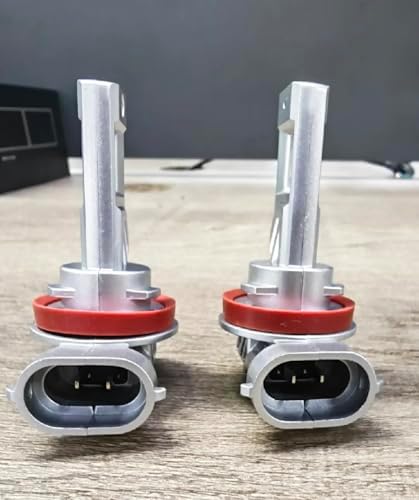 SEALIGHT H11/H9/H8 Light Bulb, 1000% Brighter than Origin, 6500K Output Canbus Ready, IP68 Waterproof, 80000Hrs Lifespan, 1：1 Size Installation, Pack of 2