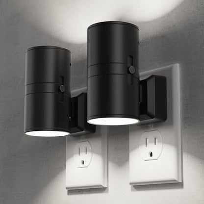 Briignite Night Lights Plug into Wall, Modern LED Night Light Plug in