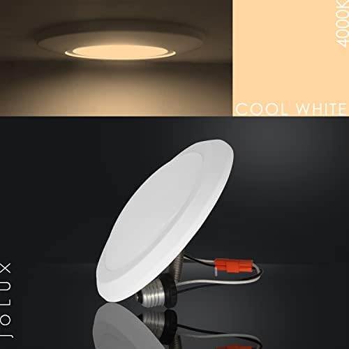 Jolux 7.5" LED Disk Light,Retrofit Flush Mount Ceiling Light, Dimmable