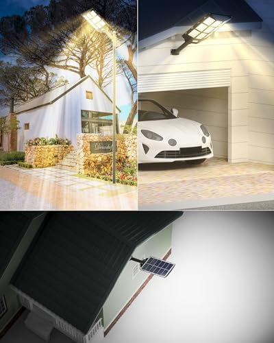Ofuray Solar Street Lights Outdoor,Of-13000W Commercial Parking Lot Light
