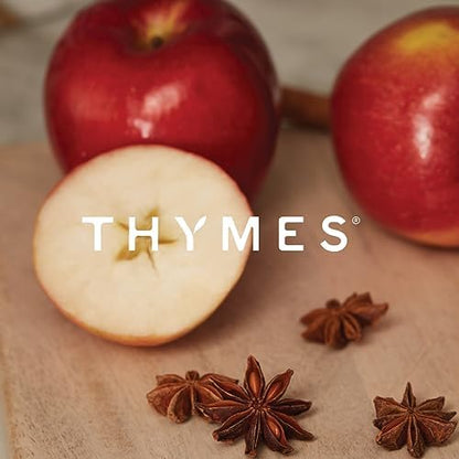 Thymes Pura Car Diffuser Refills – 2 Pack of Vehicle Air Fresheners – Air Freshener Car Accessories for Women & Men – Notes of Pressed Apple, Clove & Cardamom (Simmered Cider, Pack of 2)