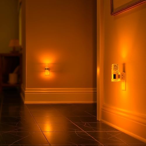 Briignite Night Light, 2 Pack Dimmable Night Lights Plug into Wall