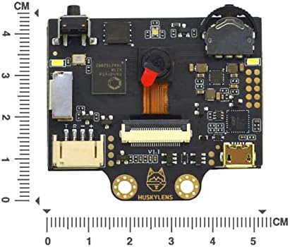 DFROBOT HUSKYLENS Smart Vision Sensor for Raspberry Pi, LattePanda or Micro:bit | AI Camera Support Object/Line Tracking, Face/Object/Color/Tag Recognition