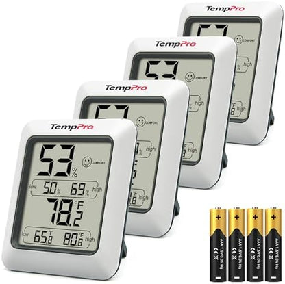 TempPro TempAir Digital Hygrometer Indoor Thermometer Humidity Monitor