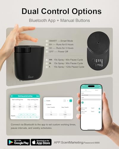 Waterless Plug in Diffuser,Essential Oil Plug in Wall Diffuser