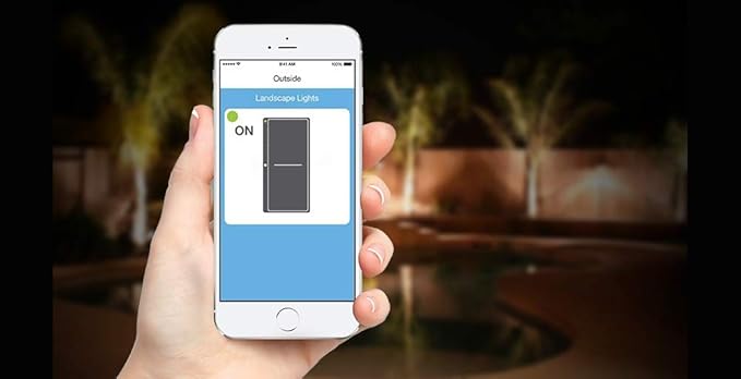 Insteon Smart Outdoor On/Off Plug-in Module, 1800W, 3-Pin, 2634-222 - Indoor or Outdoor Use, Tested for Rain and Ice - Requires Insteon Hub for Voice Control with Amazon Alexa and Google Assistant