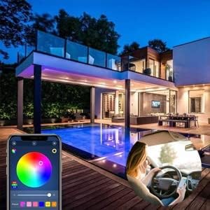 Homekit GU10 WiFi Smart RGBCW LED Light Bulb Dimmable Works with Apple Homekit Siri Voice Control