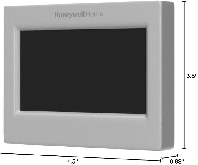 Honeywell Home RTH9585WF1004 Wi-Fi Smart Color Thermostat,7 Day Programmable,Touch Screen,Energy Star,Alexa Ready,Gray,(Pack of 2)