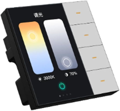 Tuya Smart Central Control Panel ZigBee Wall Switch Home Automation Wireless Lighting Control System F3-Pro