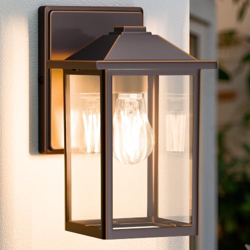 MATAMEYE Outdoor Wall Light Fixture, Exterior Waterproof Porch Lighting