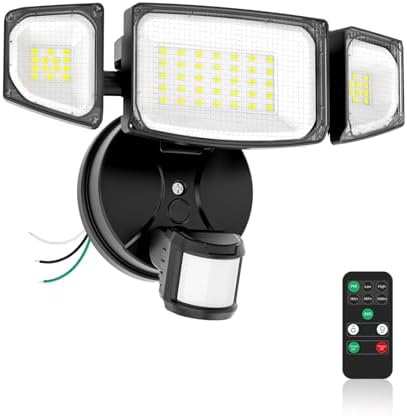 iMaihom 65W Outdoor Motion Sensor Light, Hardwired LED Security Flood Light